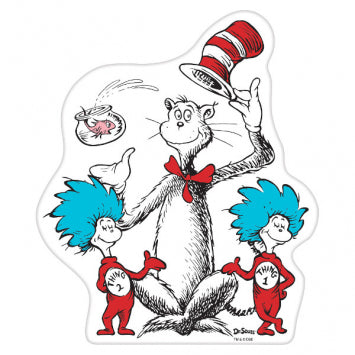 Dr. Seuss Small Cutout 8in x 7in
