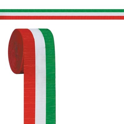 Italian Crepe Streamer 2.5in x 30ft