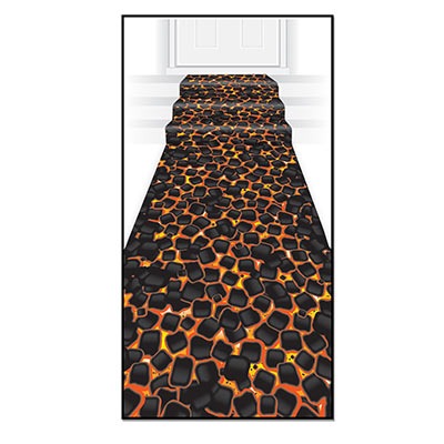 Hot Coals Runner 24in x 10ft 1/ct