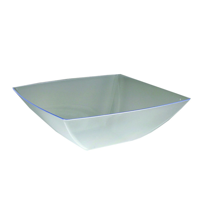 Simply Squared Clear Plastic Presentation Bowl 128oz