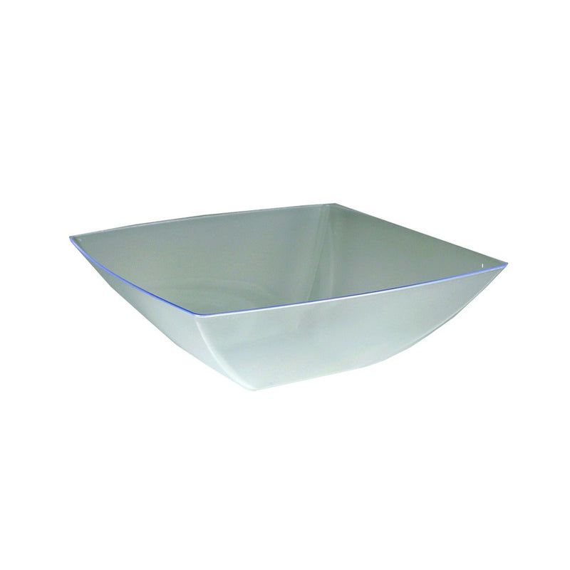 Simply Squared Clear Plastic Presentation Bowl 64oz