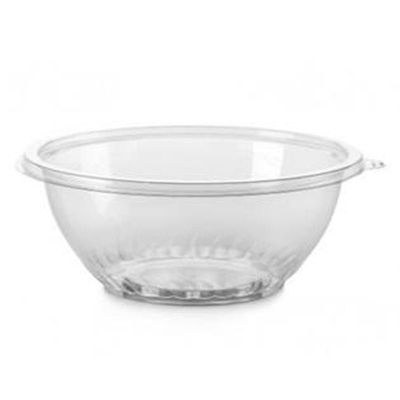 Clear Round Plastic Pet Bowl 80oz