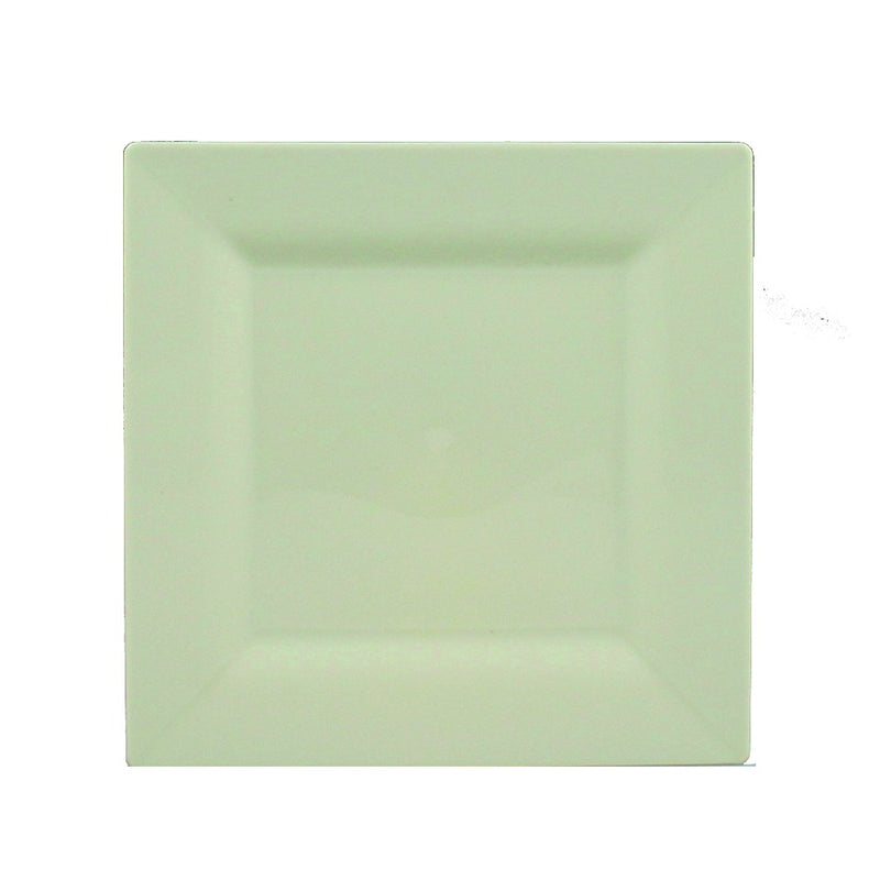 Simply Squared Beige Plastic Plate 4.75in 10/ct