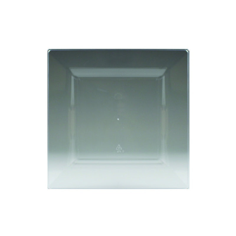 Simply Squared Clear Plastic Plate 6.5in 10/ct