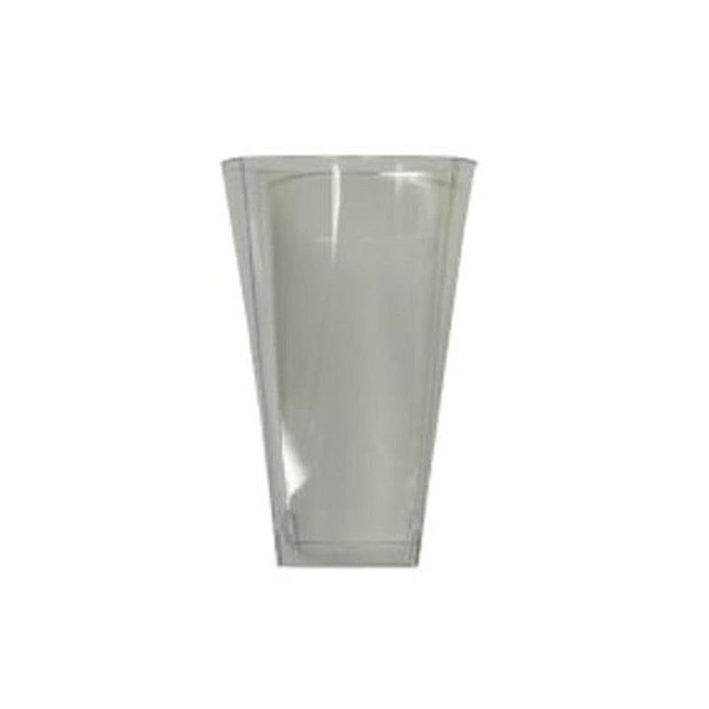 Simply Squared Clear Square Plastic Tumbler 12oz 14/ct