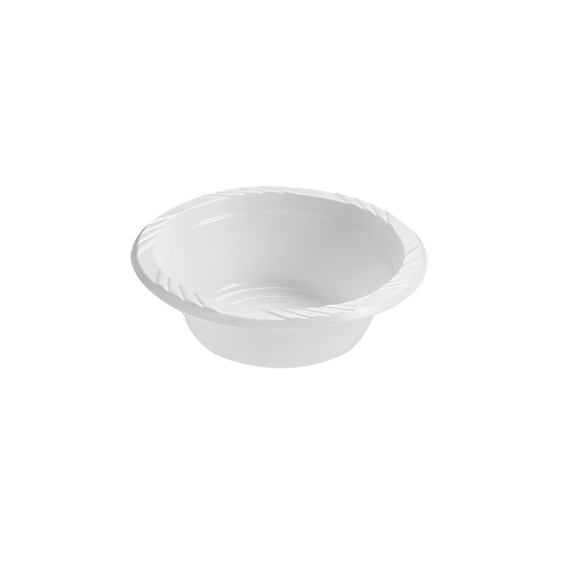 White Plastic Soup Bowl 5oz 100/ct