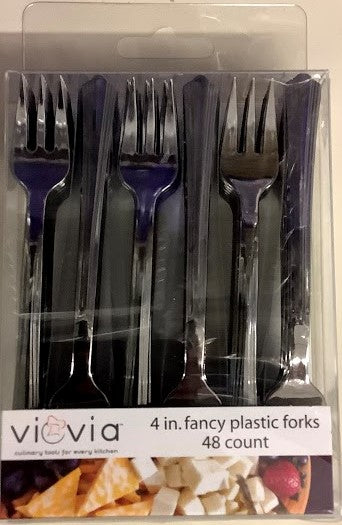 Plastic Forks 4in 48/ct