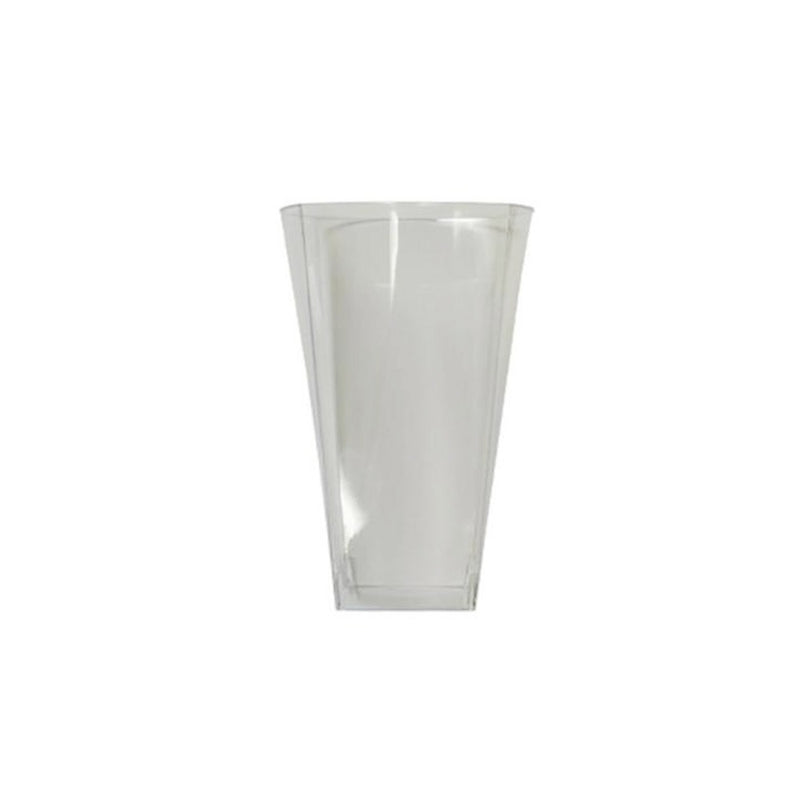 Simply Squared Clear Plastic Tumbler 14oz 14/ct