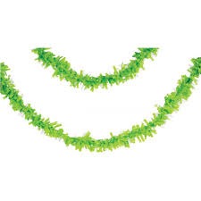 Kiwi Tissue Garland 25ft