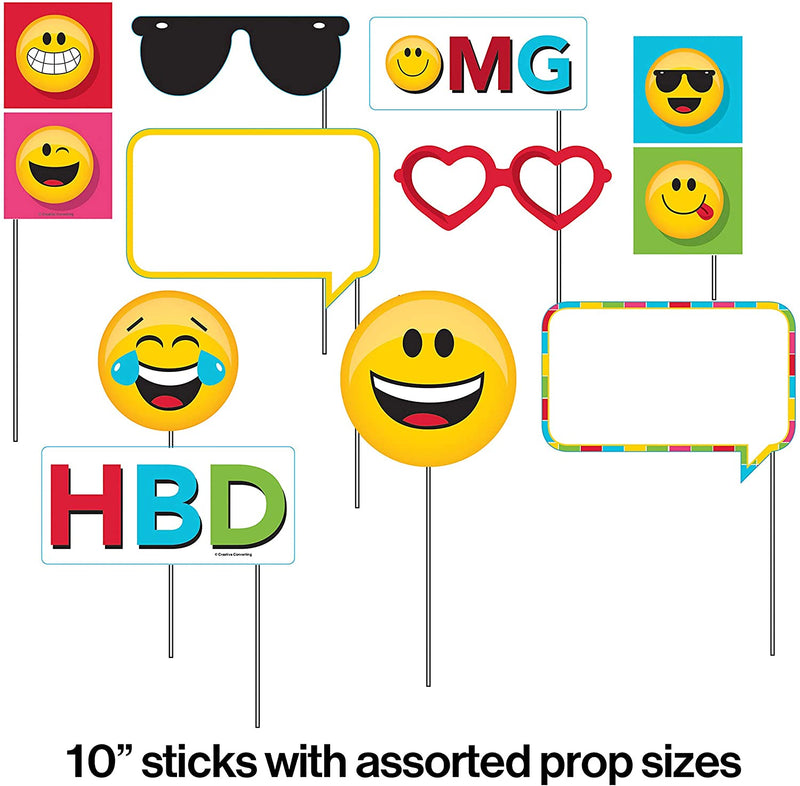 Photo props - show your emojions 10/ct