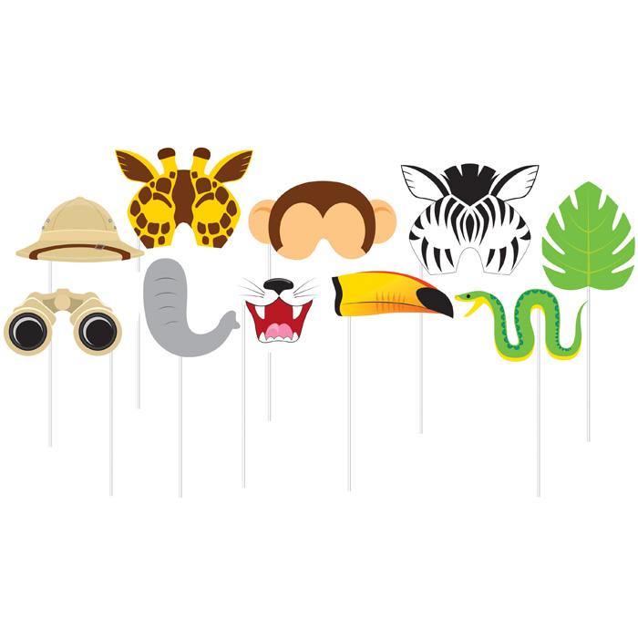 Jungle Safari Photo Props 10/ct