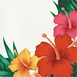 Tropical Flowers Lunch Napkins 16/ct