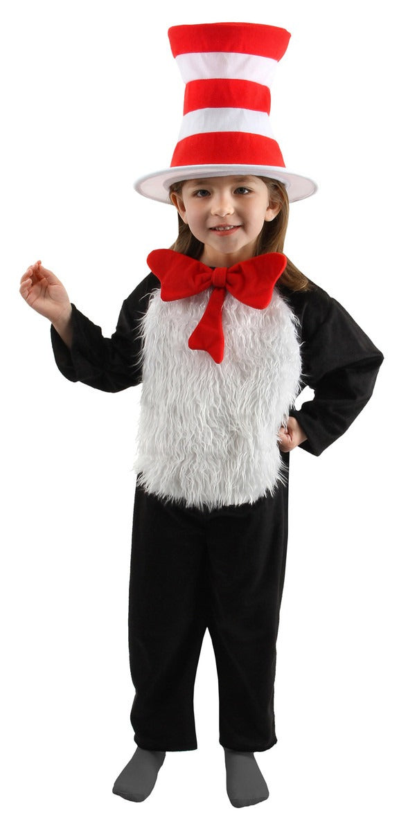 Dr. Seuss The Cat In The Hat Deluxe Costume Kids S 4-6