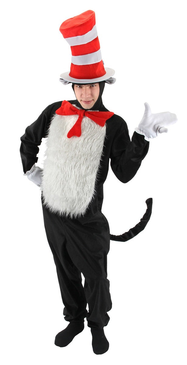 Dr. Seuss The Cat In The Hat Deluxe Costume Mens L/XL