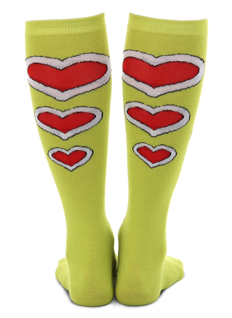 Dr. Seuss The Grinch Knee High Costume Socks