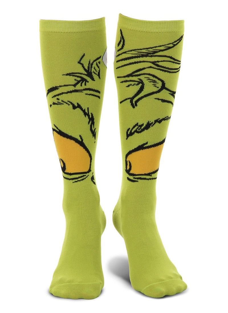 Dr. Seuss The Grinch Knee High Costume Socks