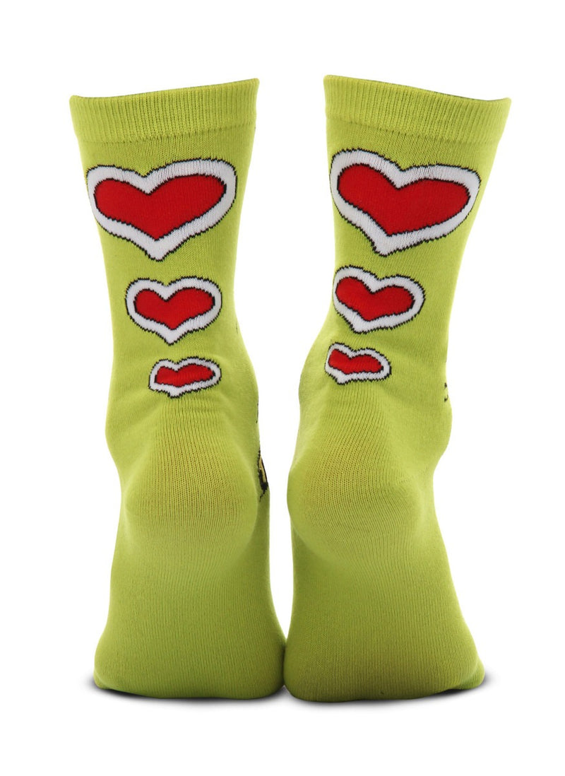 Dr. Seuss The Grinch Costume Crew Socks