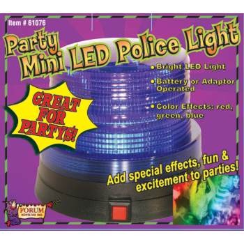 LED Police Light - Blue 4.75in