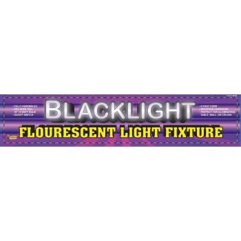 Black Light Fixture And Bulb 48in