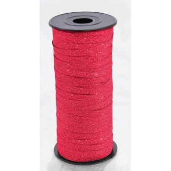 3/16in x 50 Yards Diamond Curling Ribbon Red