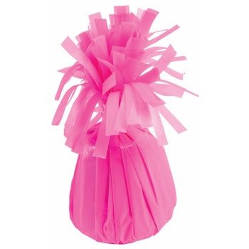 Neon Pink Balloon Weight 6oz