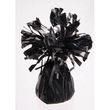 Black Foil Balloon Weight 6oz