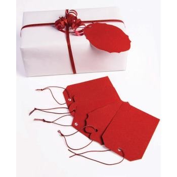 Red Diamond Gift Tags 6/ct