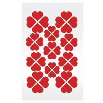 Red Hearts Diamond Stickers 1/ct