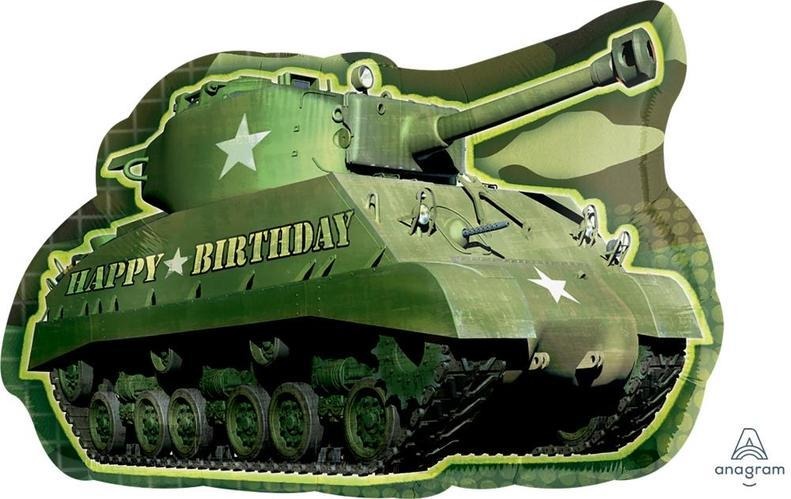 26" Army Tank Birthday - 054