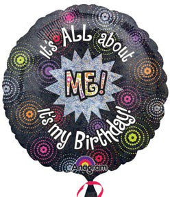 18" All About Me Birthday - Holographics - 287