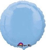 18" Pastel Blue Round - 428