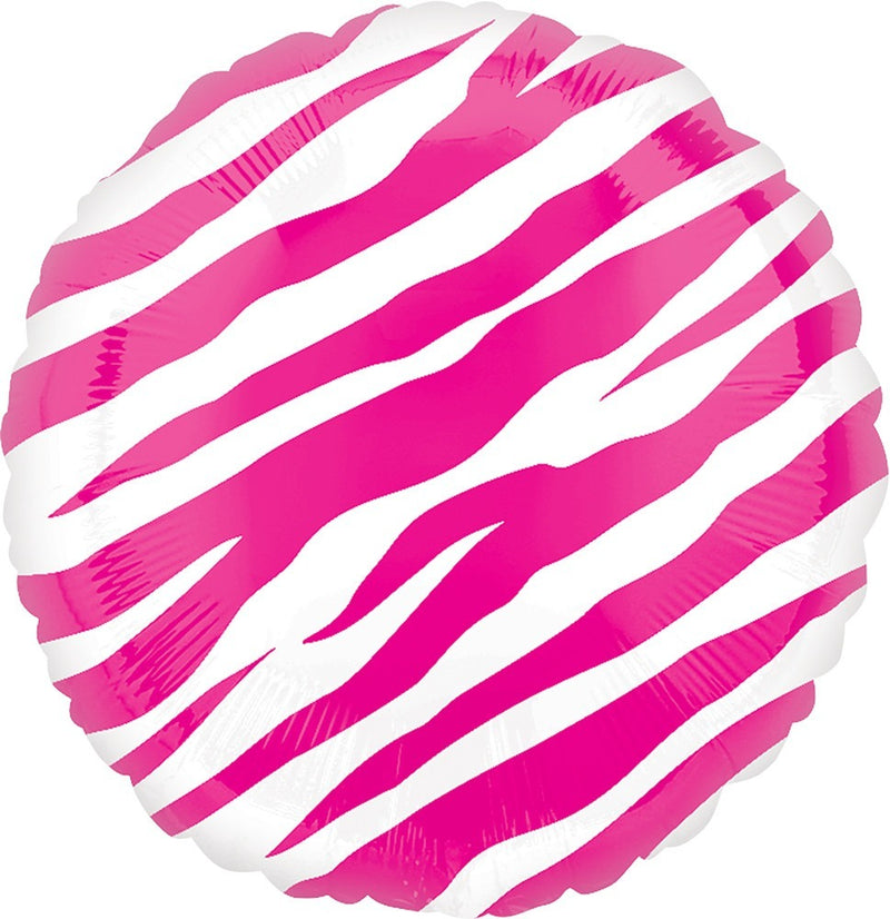 18" Pink Zebra Print - 435