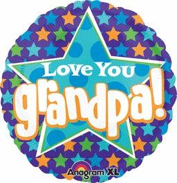 21" Love You Grandpa Stars - 723