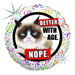 18" Grumpy Cat Better with Age - 680
