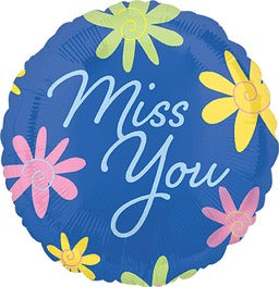 18" Flower Miss You - 490