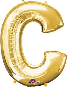 32" Anagram Letter C Gold