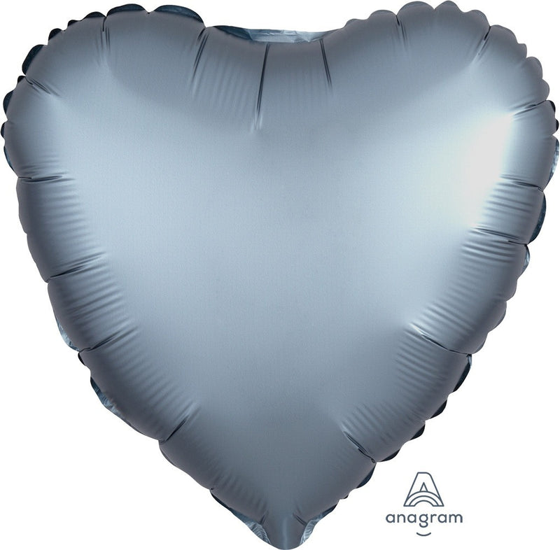 HX Luxe Steel Blue Heart - 592