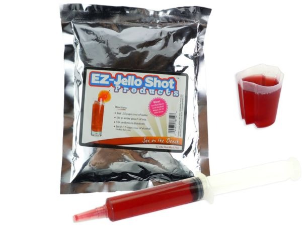 Ez Jello Shot Pouch Sex On Beach