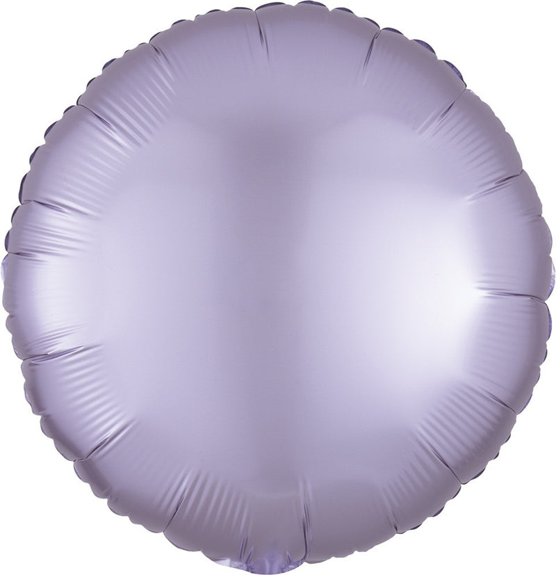 17" Luxe Pastel Lilac Round - 343