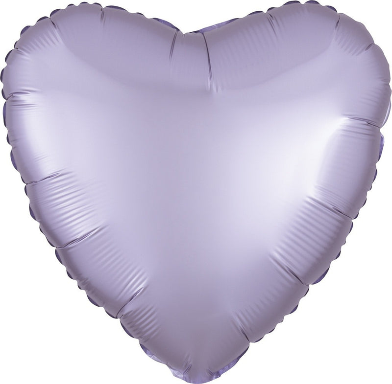 17" Luxe Pastel Lilac Heart - 254