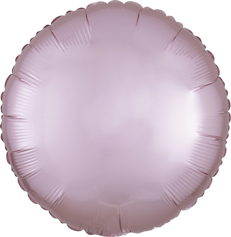 17" Luxe Pastel Pink Round - 315