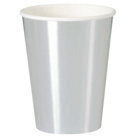 Silver Foil Paper Cups 12oz 8/ct