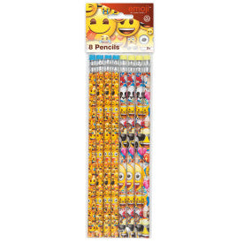 Emoji Pencils, 8ct