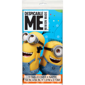 Despicable Me Rectangular Plastic Table Cover, 54inx84in