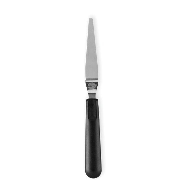 Black Tapered Spatula 9in