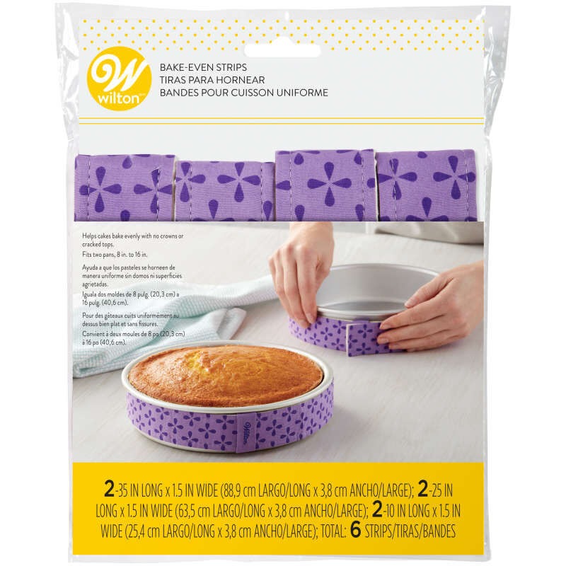 Bake-Even Cake Strips 6/ct