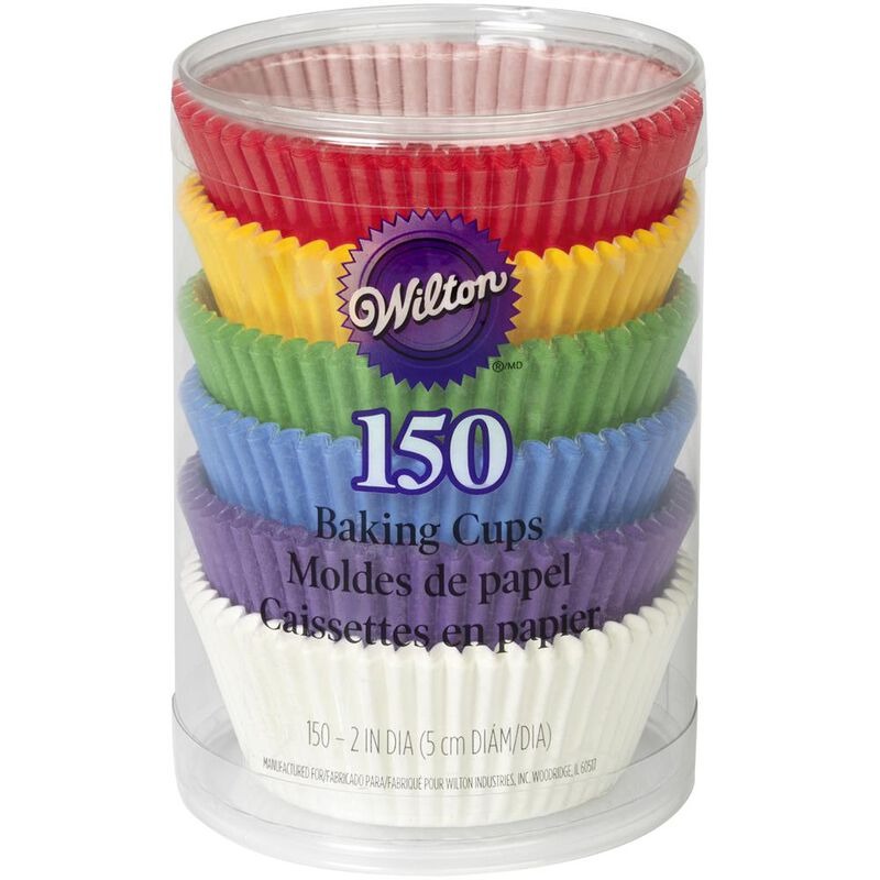 Rainbow Cupcake Liners 150/ct