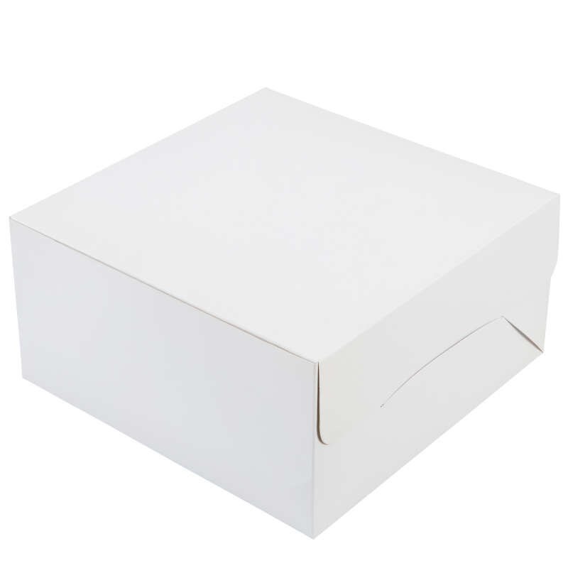 White Square Cake Box 12in x 12in x 6in