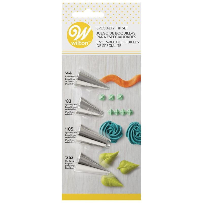 Specialty Icing Tip Set 4/ct