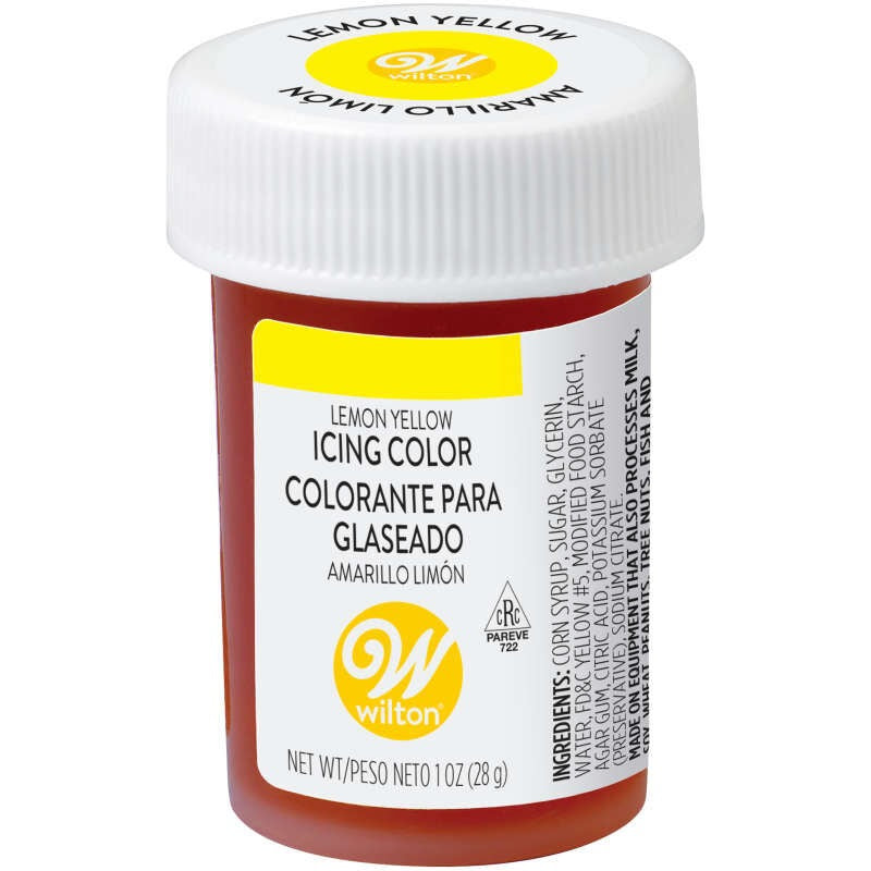 Lemon Yellow Icing Color 1oz